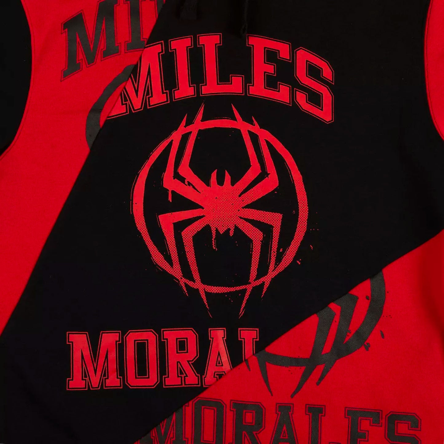 Miles Morales (Spider-Man: Across The Spider-Verse) Marvel Collegiate Pullover Hoodie Sweatshirt