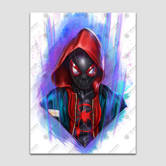 Miles Morales Spider-Man (Marvel) Legacy Art Print by Dominic Glover