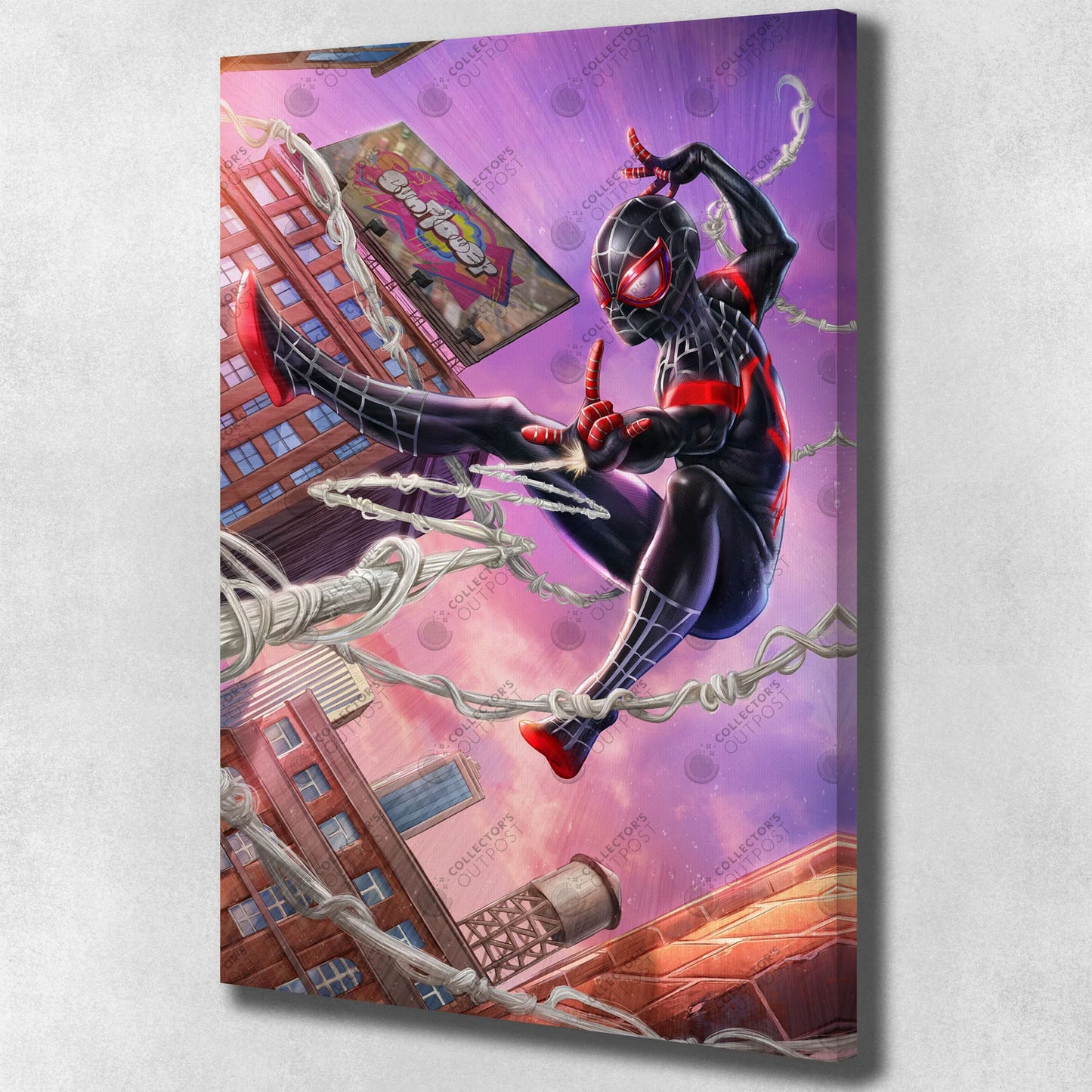 Miles Morales Spider-Man (Marvel) Premium Art Print – Collector's Outpost