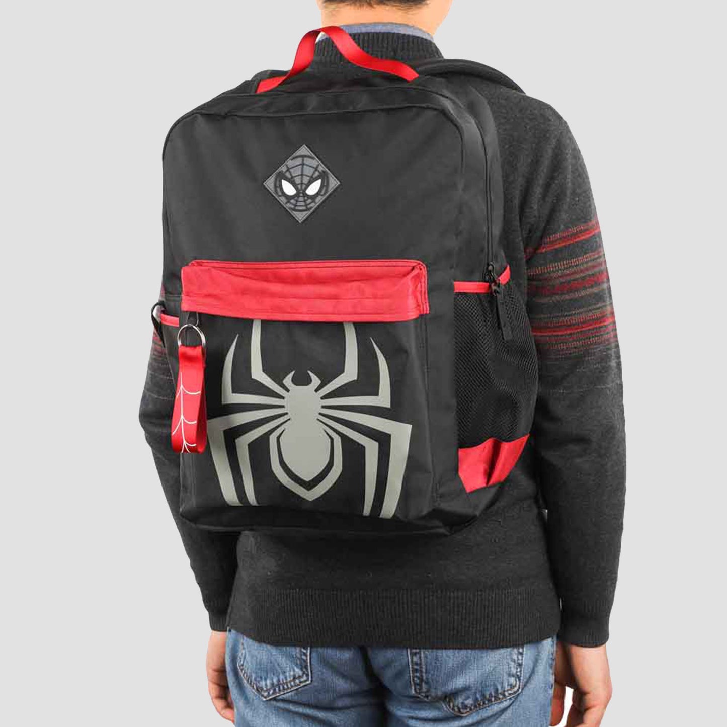 Load image into Gallery viewer, Miles Morales (Spider-Man) Marvel Reflective Print Laptop Backpack
