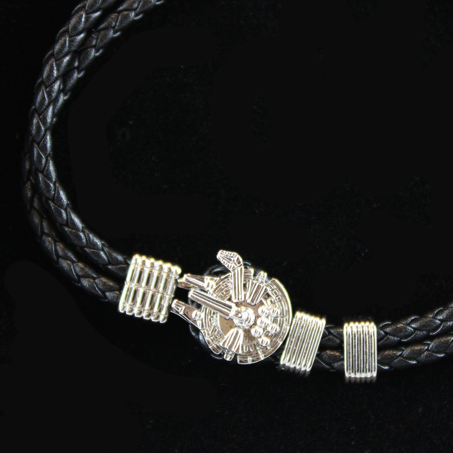 Millennium Falcon Leather Bracelet