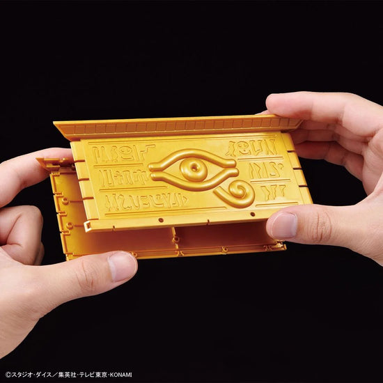 Load image into Gallery viewer, Millennium Puzzle Gold Sarcophagus (Yu-Gi-Oh) UltimaGear Model Kit
