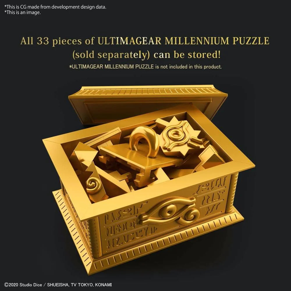 Millennium Puzzle Gold Sarcophagus Yu-Gi-Oh Model Kit
