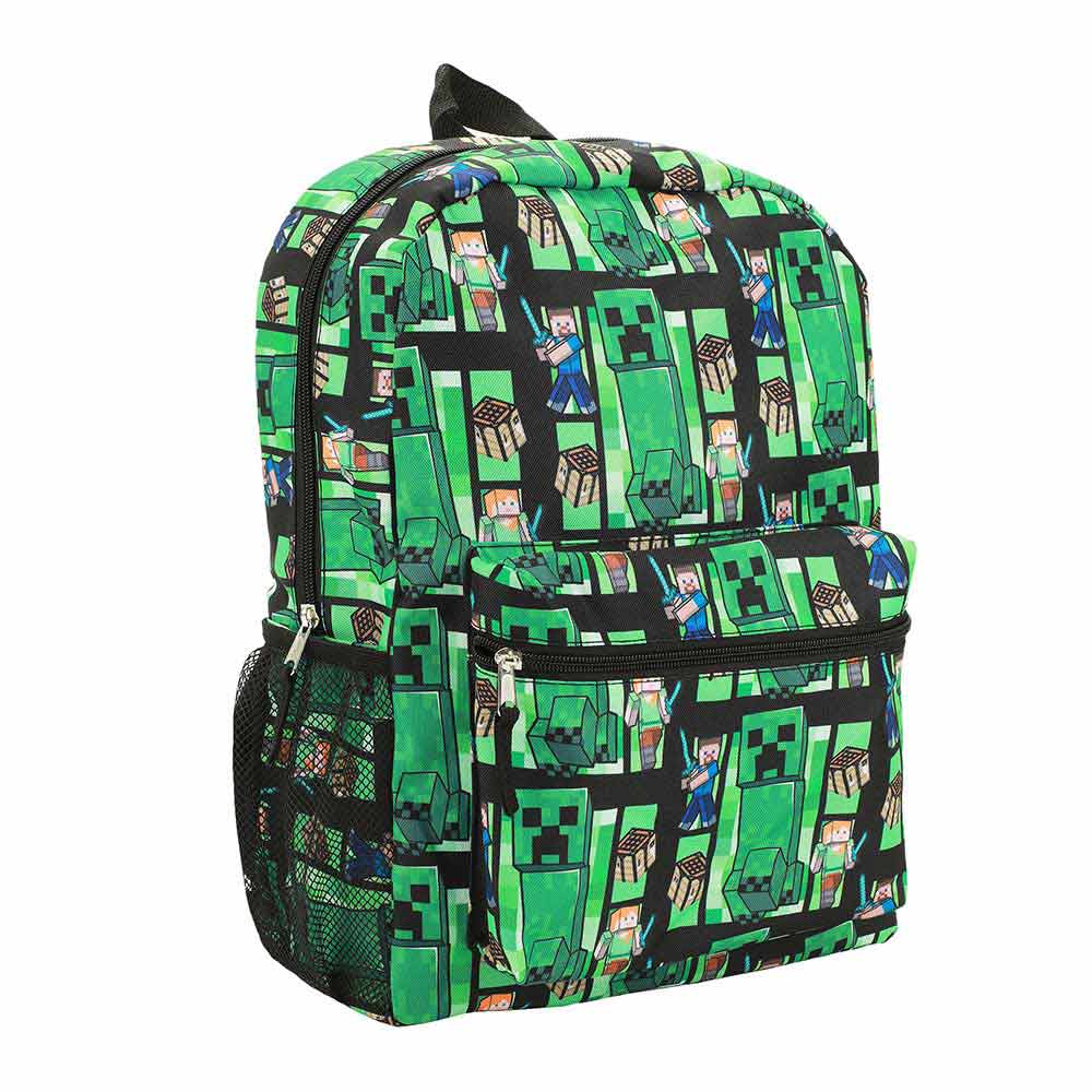 Minecraft Creeper Youth Backpack