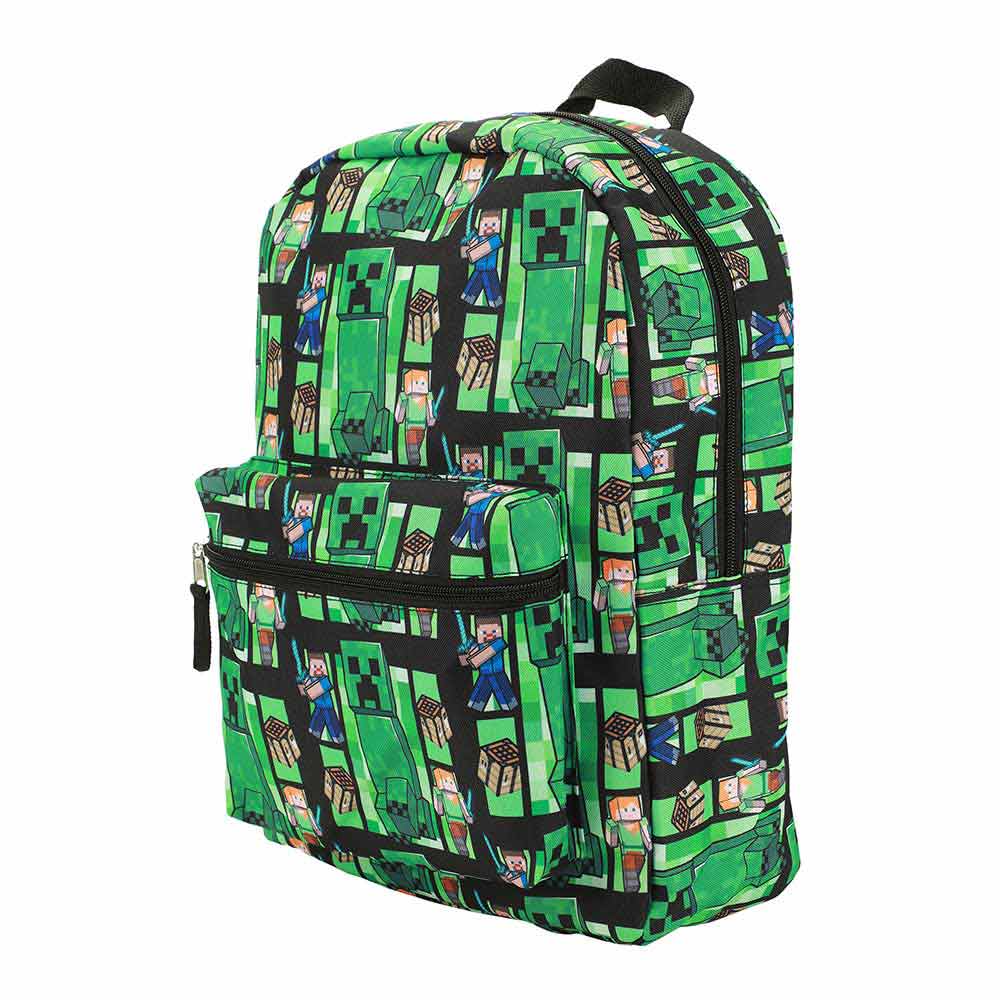 Minecraft Creeper Youth Backpack