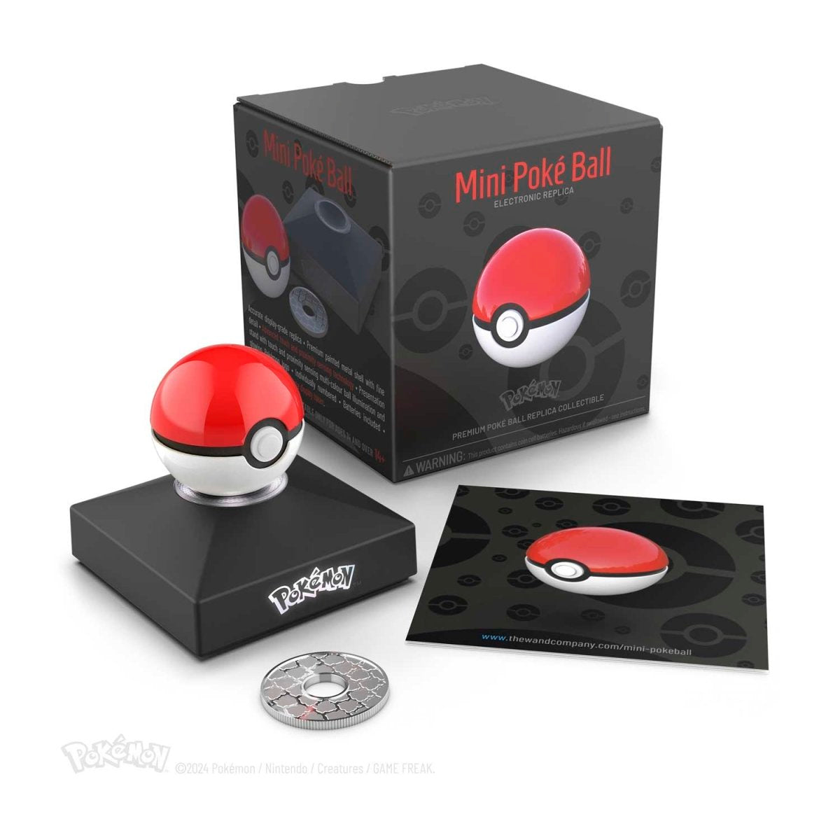 Mini Poke Ball Light Up Replica