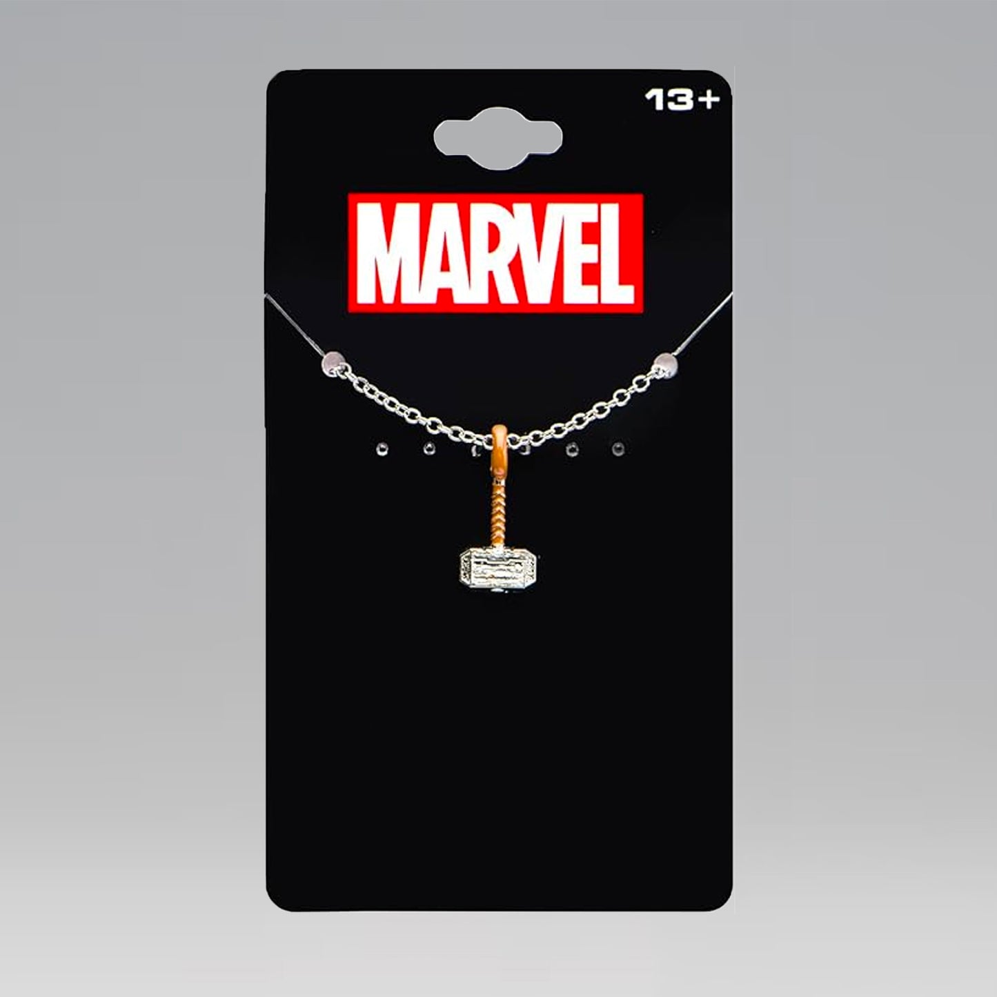 Load image into Gallery viewer, Thor Hammer Mjolnir Enamel Necklace
