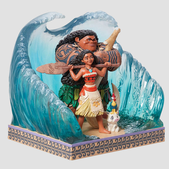 Moana "An Epic Adventure" Wave Jim Shore Disney Traditions Statue