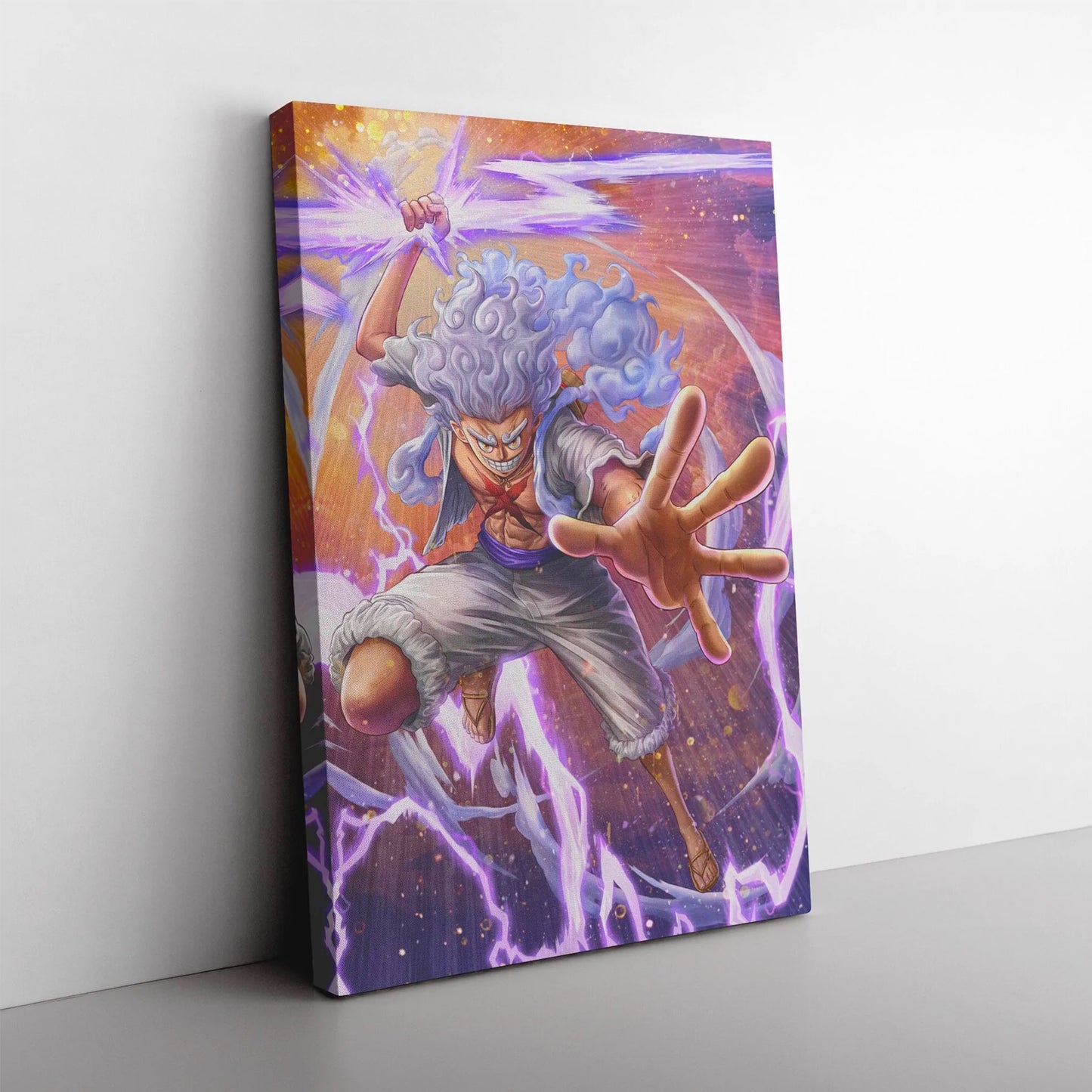 Gear 5 - Monkey D luffy Art Board Print for Sale by SevenYero