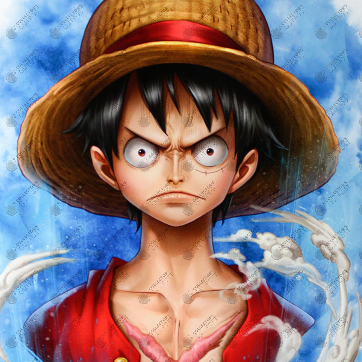 Monkey D. Luffy "I Will Be The Pirate King" One Piece Legacy Art Print