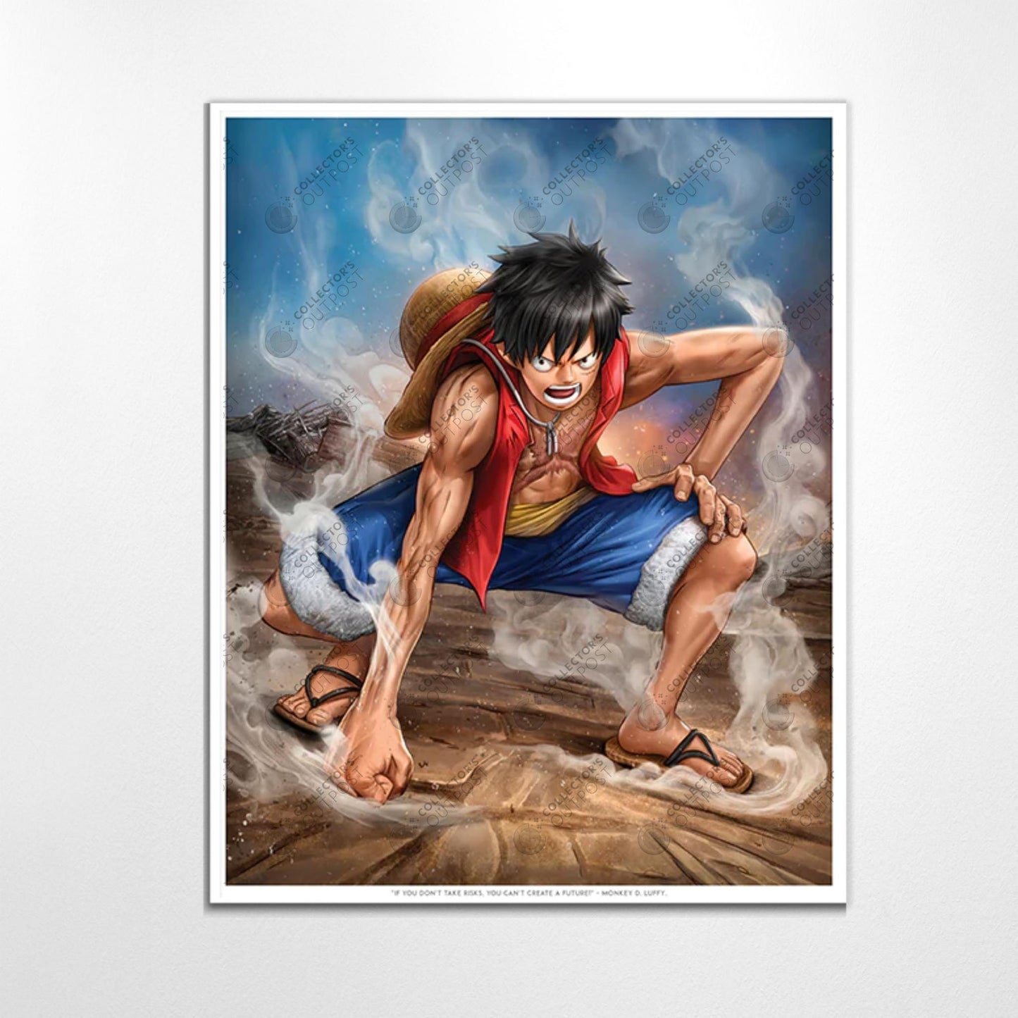 Monkey D. Luffy Gear 5 The Sun God (One Piece) Premium Art Print –  Collector's Outpost