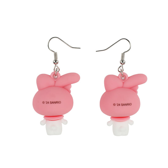 My Melody Sculpted Sanrio Drop Earrings