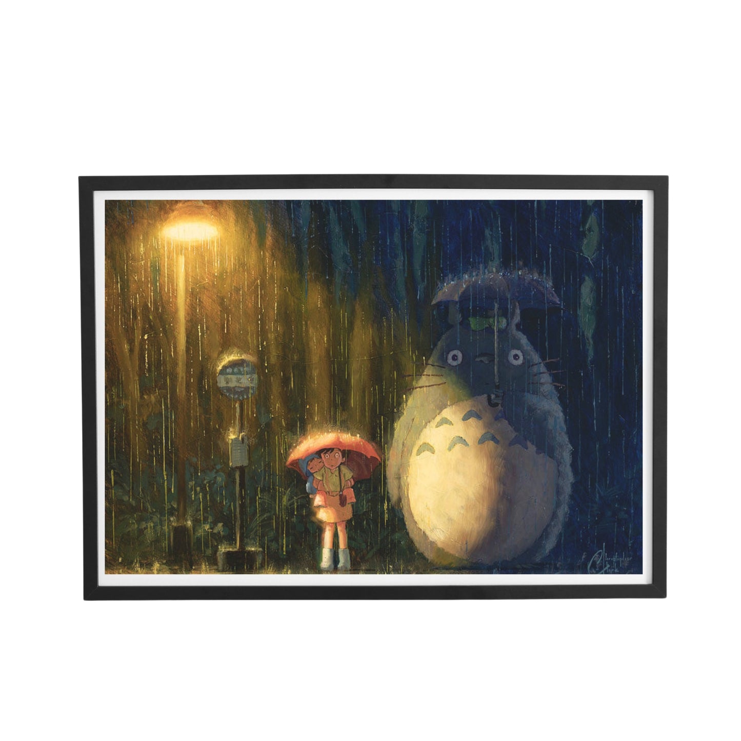 Load image into Gallery viewer, My Neighbor Totoro (Studio Ghibli) Premium Art Print
