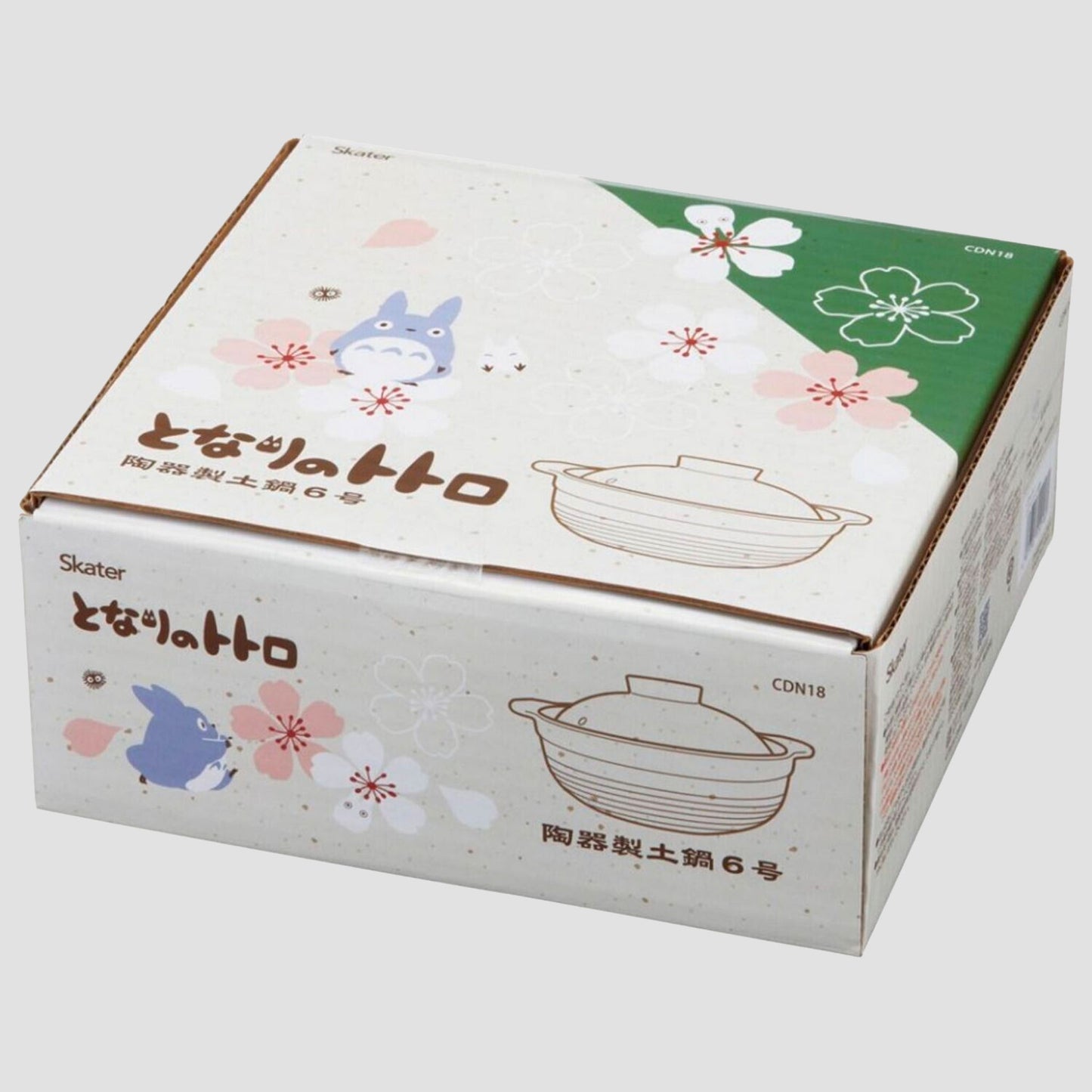 My Neighbor Totoro Sakura Cherry Blossom Ceramic Donabe Hot Pot