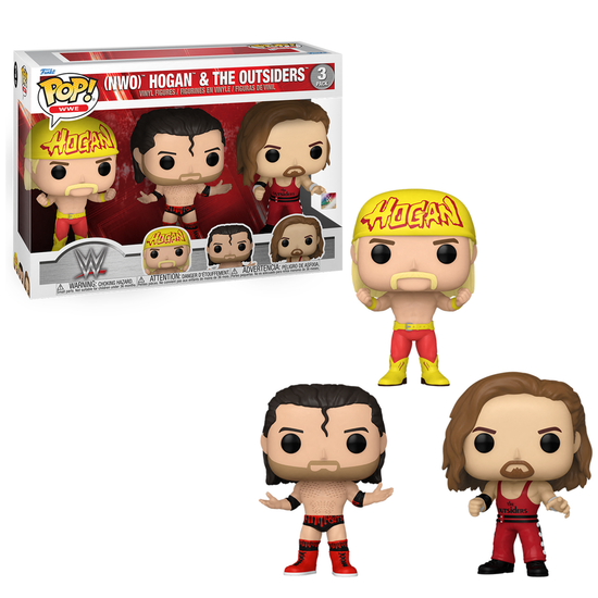 nWo Hogan & The Outsiders WWE 3-Pack Funko Pop!1