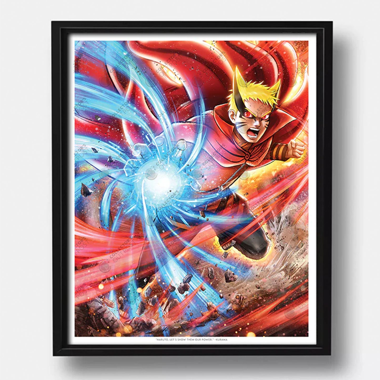 Naruto "Combined Chakra" (Boruto) Premium Art Print