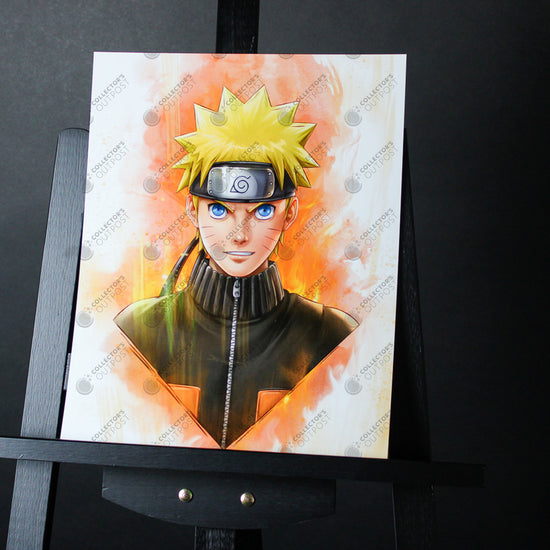 Naruto "Hero of the Leaf" Legacy Art Print by Dominic Glover