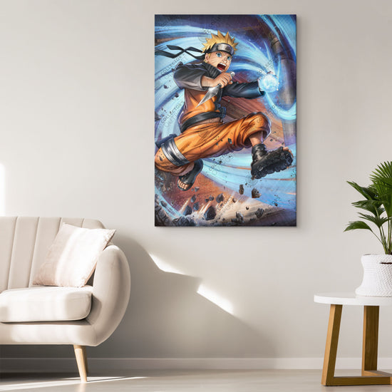 Load image into Gallery viewer, Naruto &amp;quot;Hero Of The Leaf&amp;quot; (Naruto Shippuden) Premium Art Print
