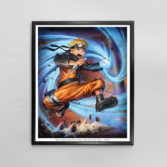 Load image into Gallery viewer, Naruto &amp;quot;Hero Of The Leaf&amp;quot; (Naruto Shippuden) Premium Art Print
