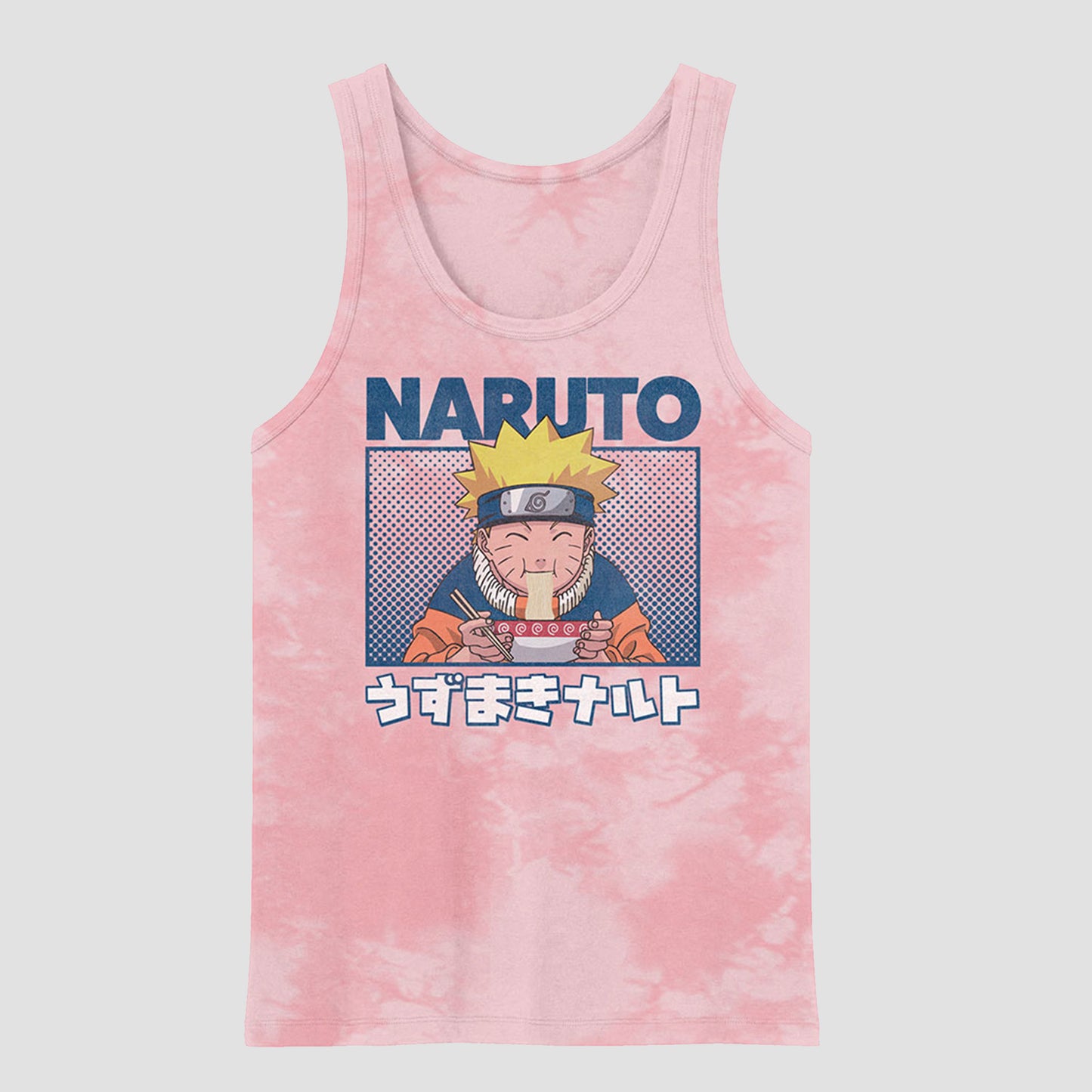 Naruto Ramen Bowl Tie-Dye Tank Top