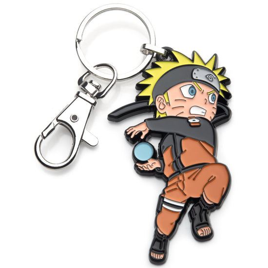 Load image into Gallery viewer, Naruto Rasengan (Naruto Shippuden) Chibi Enamel Keychain
