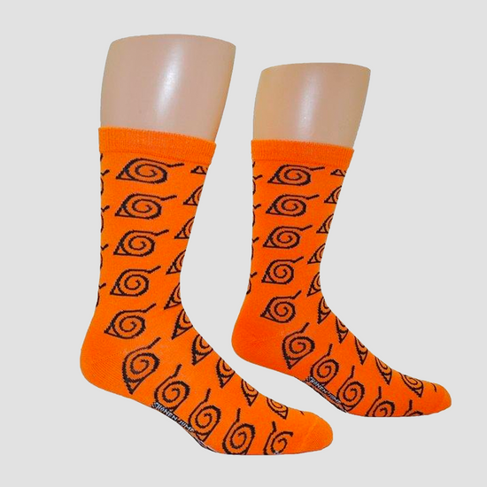 Load image into Gallery viewer, Hidden Leaf Village (Naruto Shippuden) All Over Print Crew Socks
