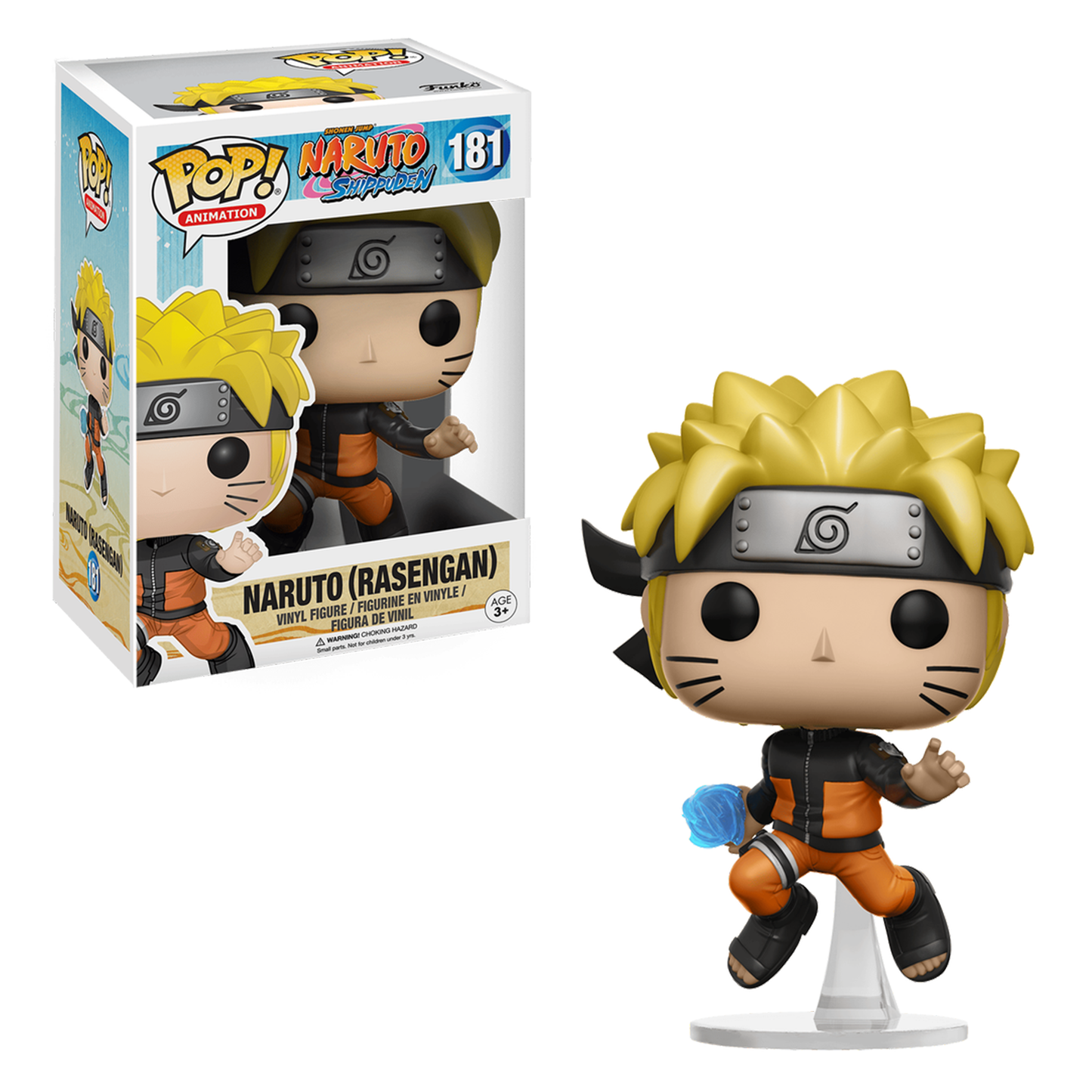 Naruto Shippuden Funko Pop! Naruto with Rasengan #181