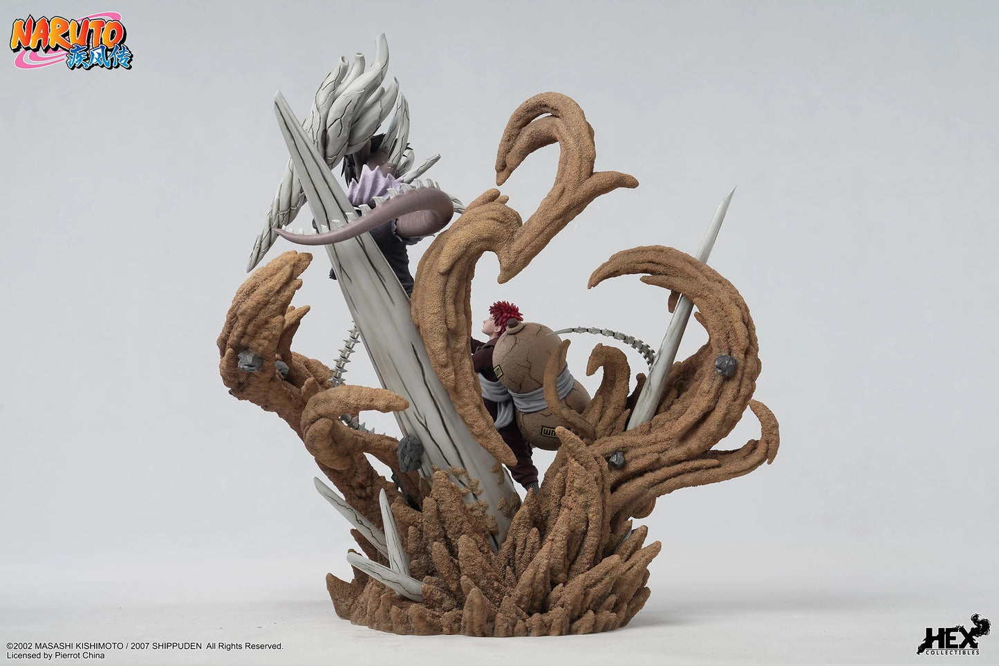 Naruto Shippuden Gaara vs Kimimaro Hex Collectibles 1/6 Scale Statue