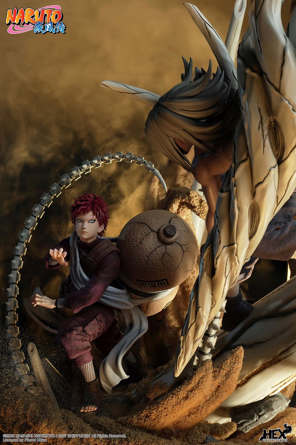 Naruto Shippuden Gaara vs Kimimaro Hex Collectibles 1/6 Scale Statue