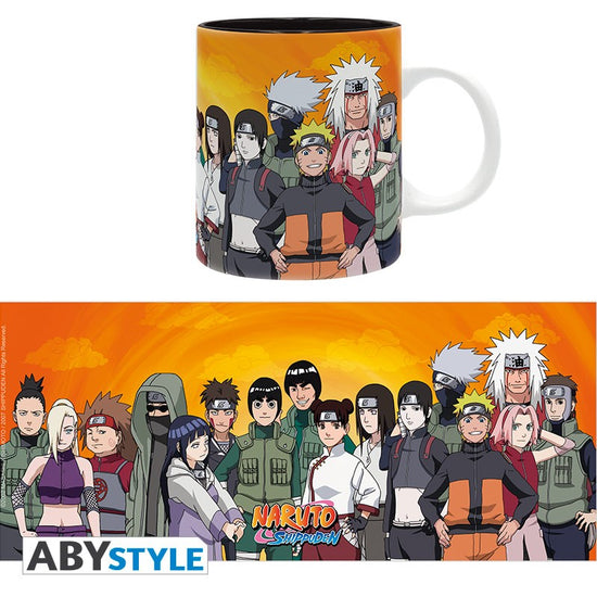 Naruto Shippuden Cast 10oz Ceramic Mug