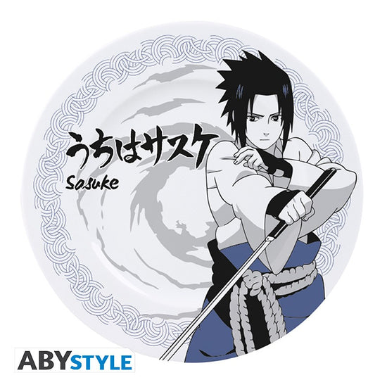 Naruto Shippuden Ceramic Plate 4 Pc Set