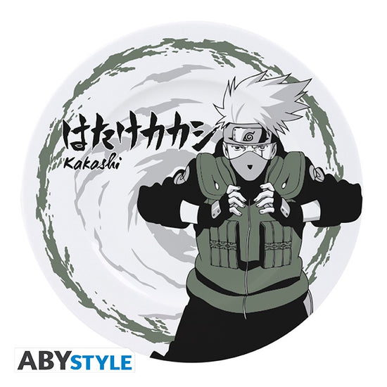 Naruto Shippuden Ceramic Plate 4 Pc Set