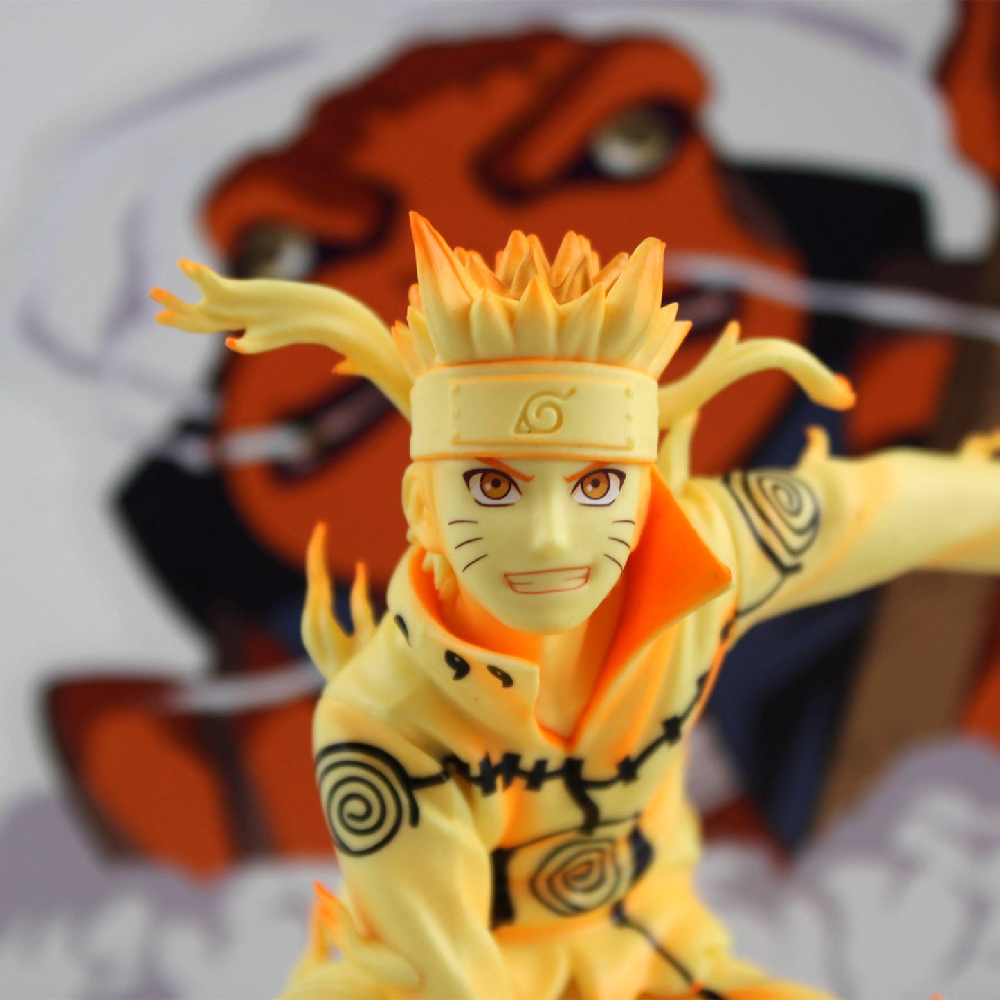 Naruto Uzumaki Nine-Tails Chakra Mode (Naruto Shippuden) Panel Spectacle Statue