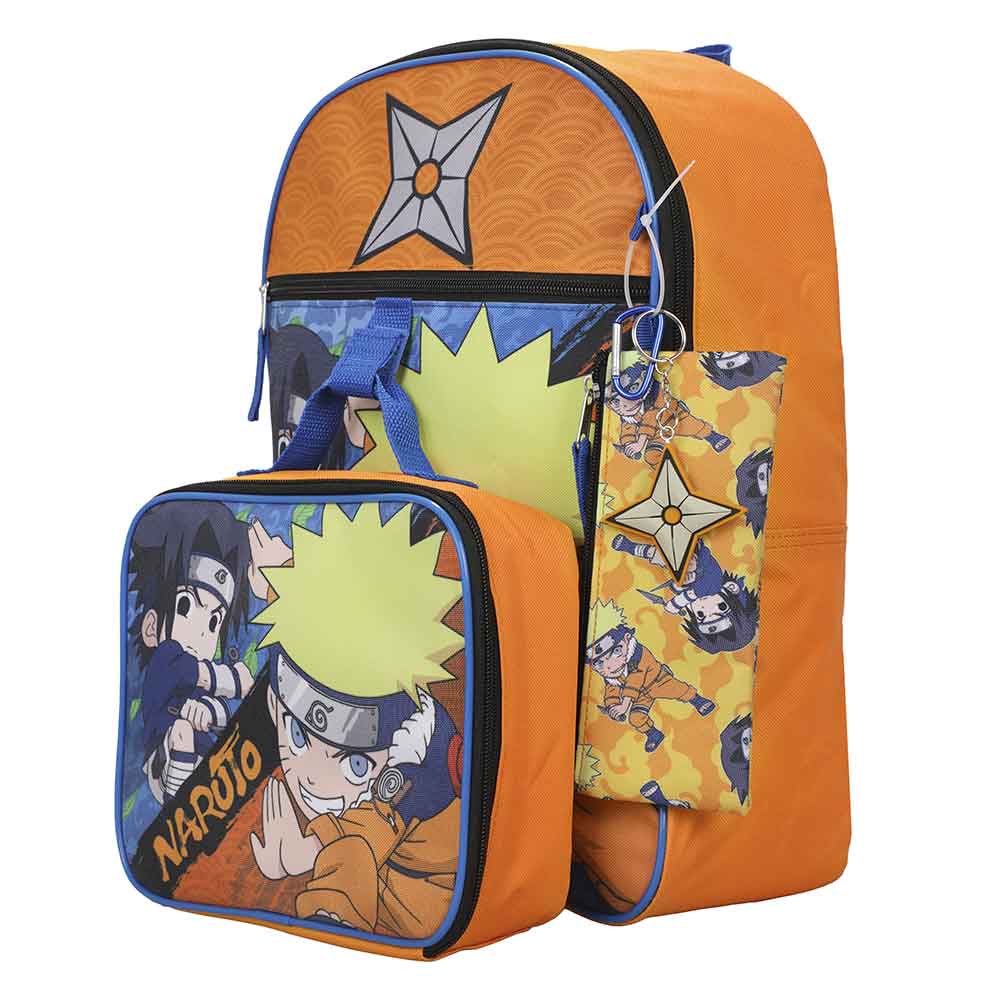 Naruto Youth Backpack 5 Piece Set