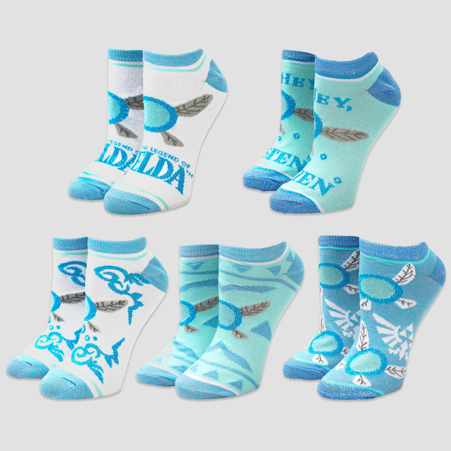 Navi The Legend of Zelda Ankle Socks Set