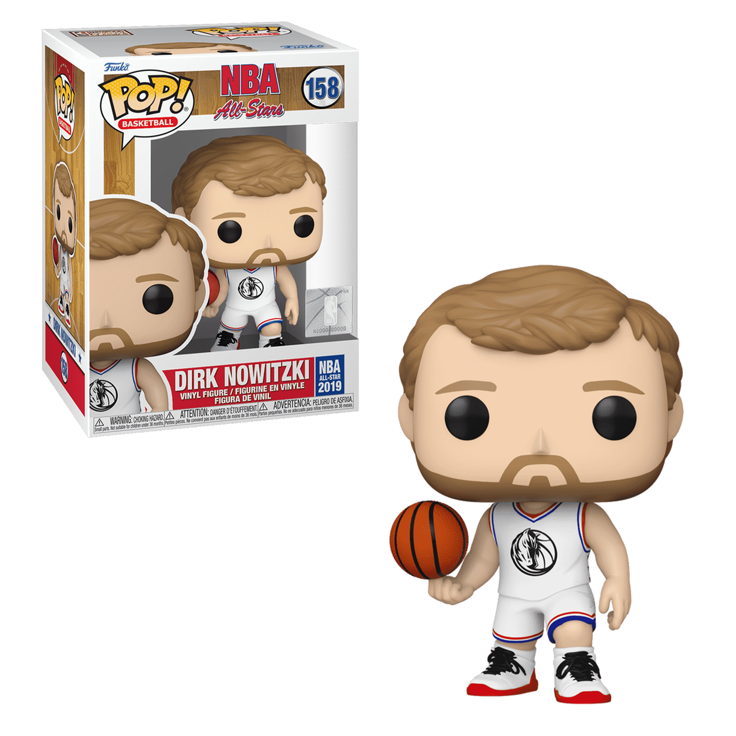 NBA
Pop! Dirk Nowitzki in 2019 All Star Uniform