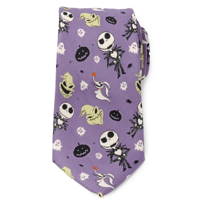 Nightmare Before Christmas Purple Necktie