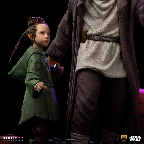 Obi-Wan and Young Leia Star Wars Art Scale 1/10 Statue