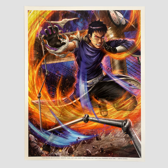 Load image into Gallery viewer, Obito Uchiha (Naruto Shippuden) Premium Art Print
