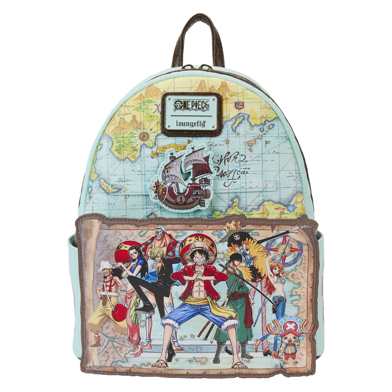 One Piece 25th Anniversary Straw Hat Crew Loungefly Mini Backpack