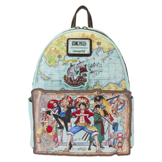 One Piece 25th Anniversary Straw Hat Crew Loungefly Mini Backpack