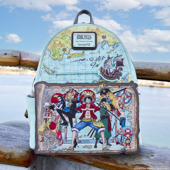 One Piece 25th Anniversary Straw Hat Crew Loungefly Mini Backpack