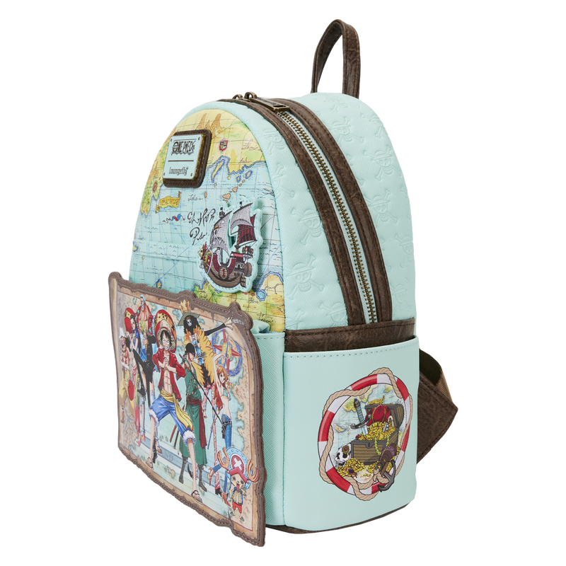 One Piece 25th Anniversary Straw Hat Crew Loungefly Mini Backpack