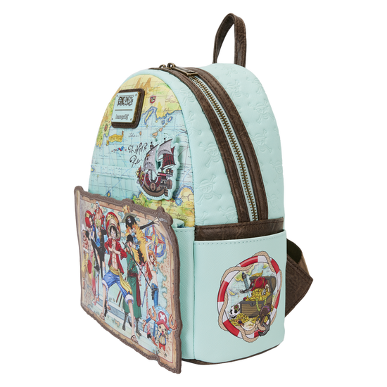 One Piece 25th Anniversary Straw Hat Crew Loungefly Mini Backpack