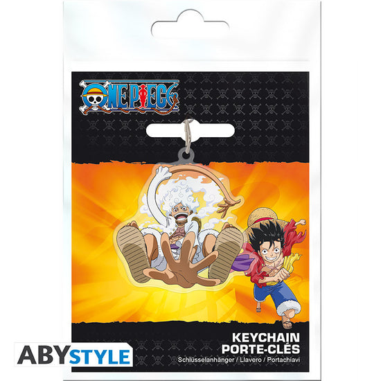 One Piece Gear 5 Luffy Acrylic Keychain