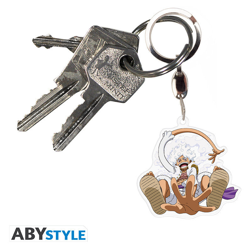 One Piece Gear 5 Luffy Acrylic Keychain