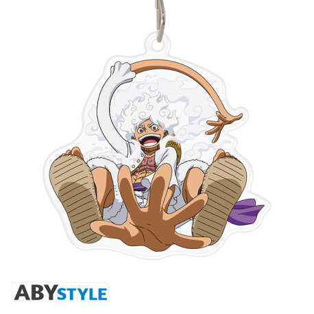 One Piece Gear 5 Luffy Acrylic Keychain