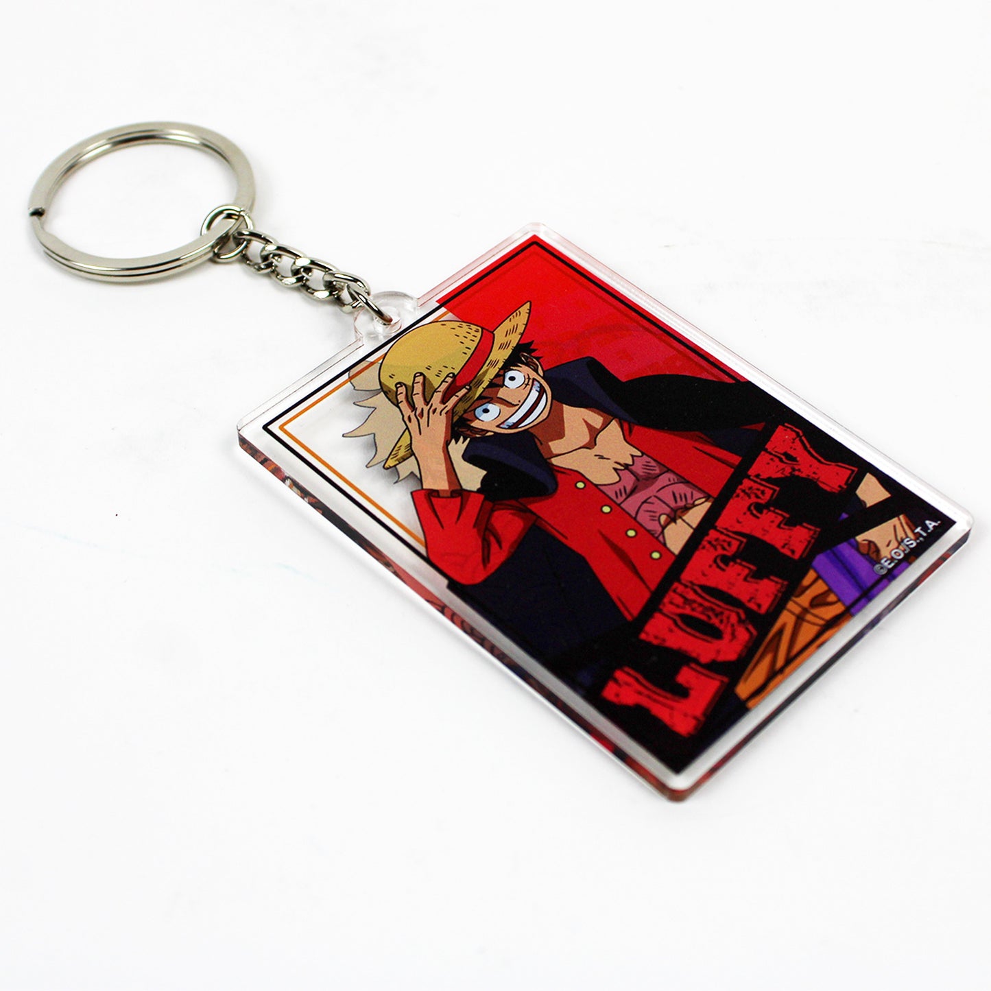 One Piece Luffy Double Sided Acrylic Keychain