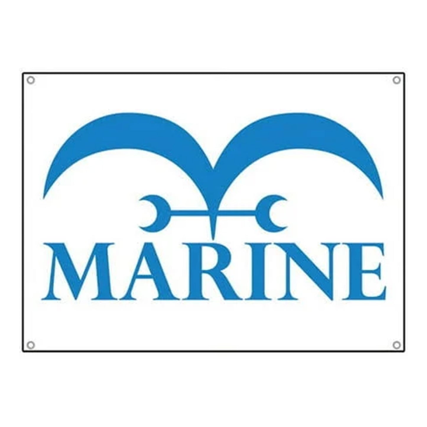 One Piece Marine Flag Fabric Banner