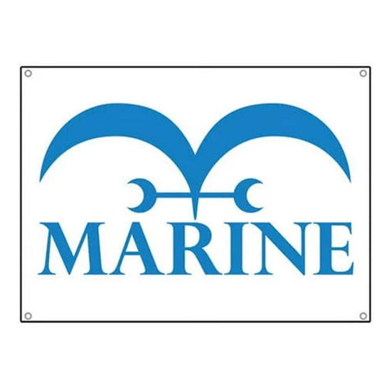 One Piece Marine Flag Fabric Banner